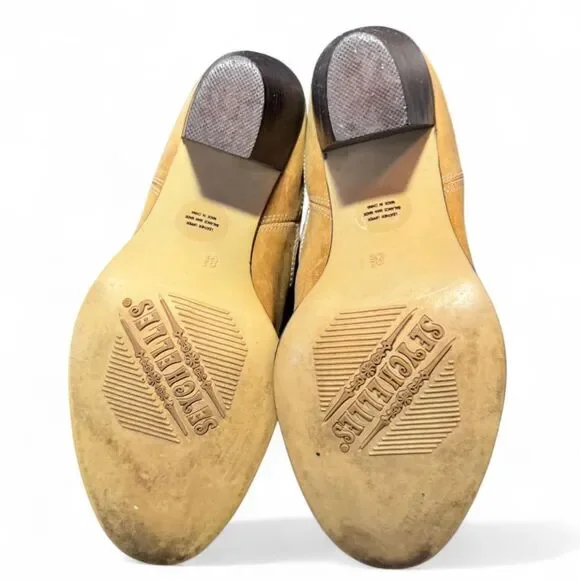 Anthropologie Seychelles Floral Embroidered Western Boots Womens 8.5 Leather - Picture 5 of 8